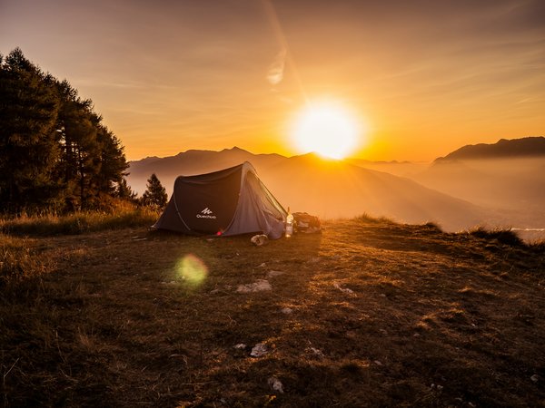 How to maintain a clean and safe campsite in the UK during the rainy season?